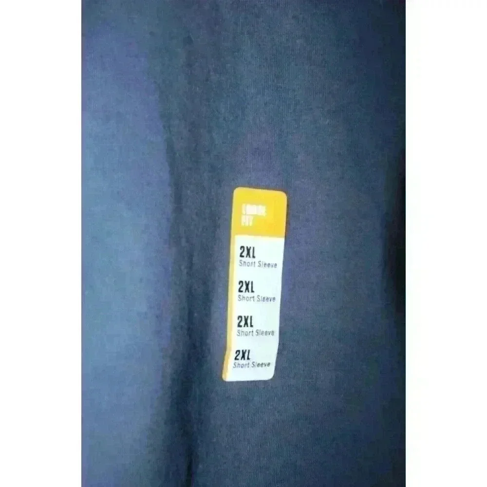 Carhartt Men's Workwear Pocket Loose Fit SS T-shirt - Navy, XL (K87) NWT - Picture 3 of 11